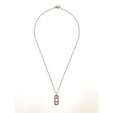 Load image into Gallery viewer, Peace Love Tennis Necklace - I LOVE MY DOUBLES PARTNER!!!
