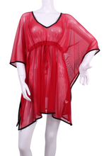 Load image into Gallery viewer, Red Cleo Sneakers to Flip Flops Tennis Dress - I LOVE MY DOUBLES PARTNER!!!

