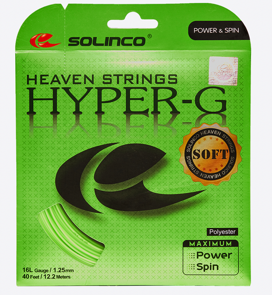 Solinco Hyper G Soft Tennis String - I LOVE MY DOUBLES PARTNER!!!