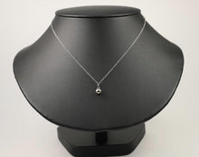 Load image into Gallery viewer, Solid Gold Ball Tennis Necklace - I LOVE MY DOUBLES PARTNER!!!

