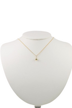 Load image into Gallery viewer, Solid Gold Ball Tennis Necklace - I LOVE MY DOUBLES PARTNER!!!
