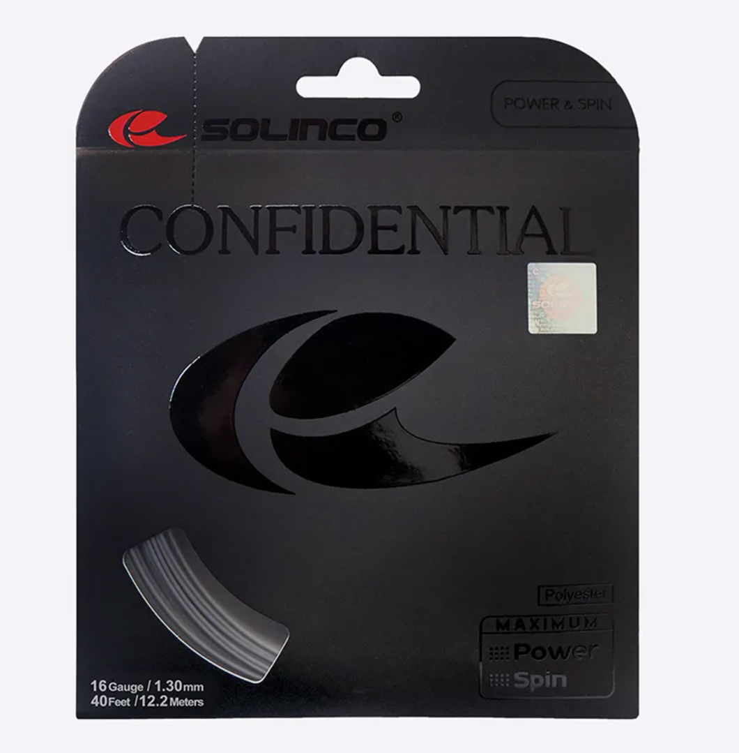 Solinco Confidential Tennis String - I LOVE MY DOUBLES PARTNER!!!
