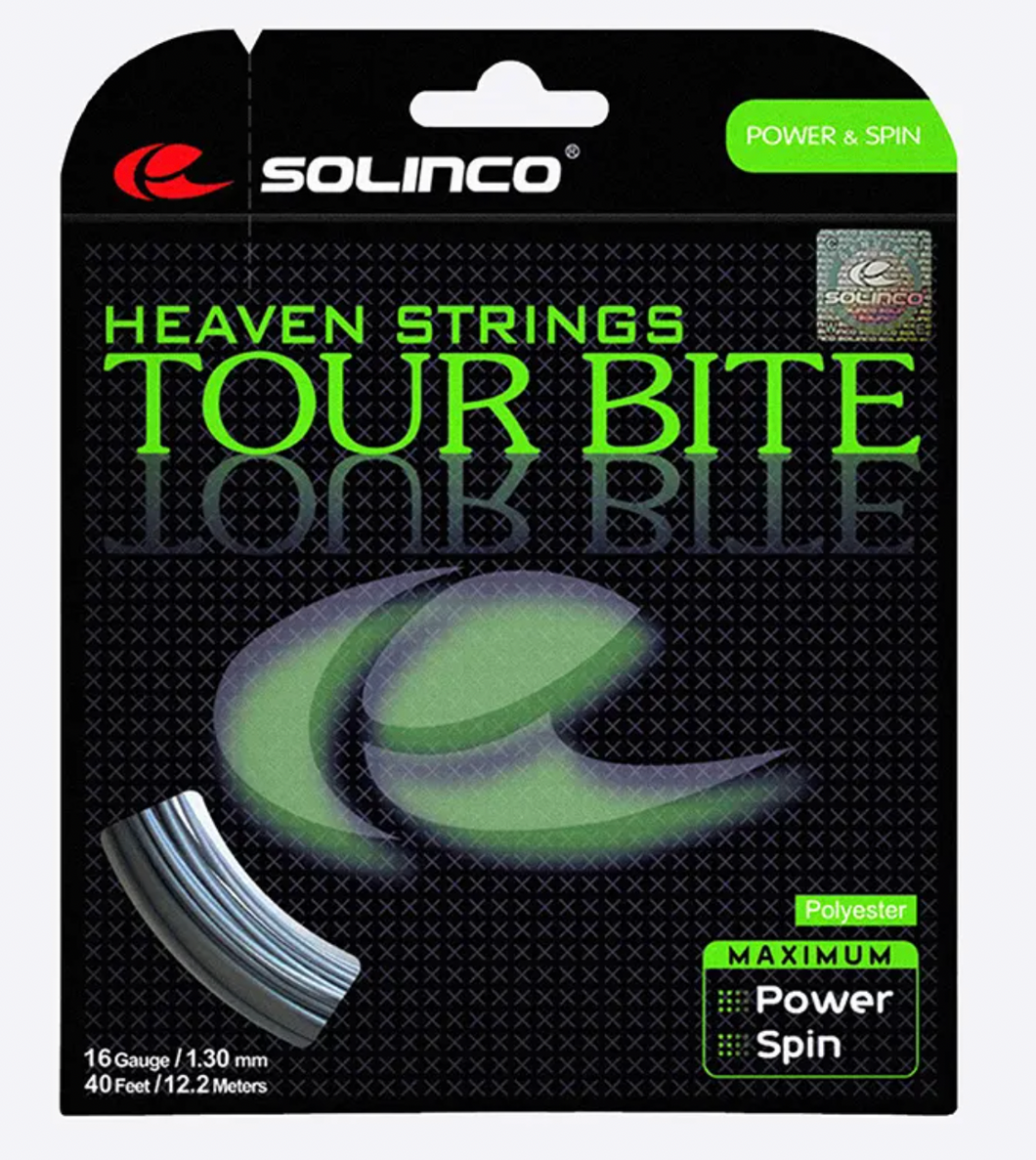 Solinco Tour Bite Tennis String - I LOVE MY DOUBLES PARTNER!!!