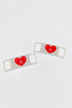Load image into Gallery viewer, Shoelace Pendant for Tennis Shoes - I LOVE MY DOUBLES PARTNER!!!
