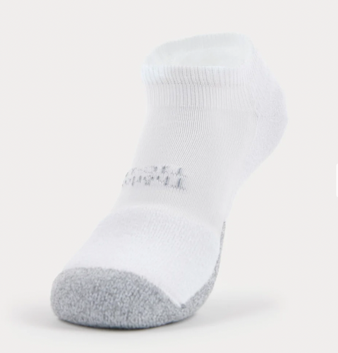 Padding in the ball and heel absorbs shock and is specifically engineered for protection and comfort while playing tennis.