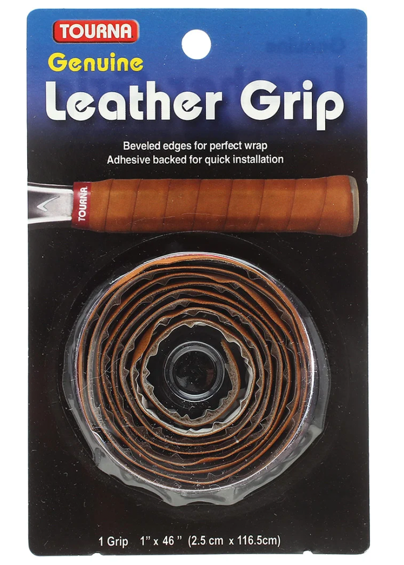 Tourna Leather Replacement Grip - I LOVE MY DOUBLES PARTNER!!!