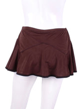 Load image into Gallery viewer, Triangle Brown Skirt with Black Trim
