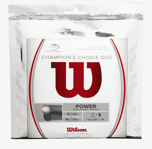 Wilson Champion's Choice Duo Tennis String - I LOVE MY DOUBLES PARTNER!!!