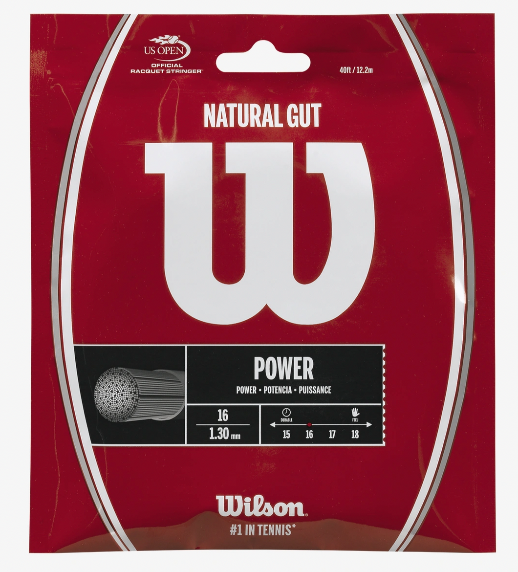 Wilson Natural Gut Tennis String - I LOVE MY DOUBLES PARTNER!!!