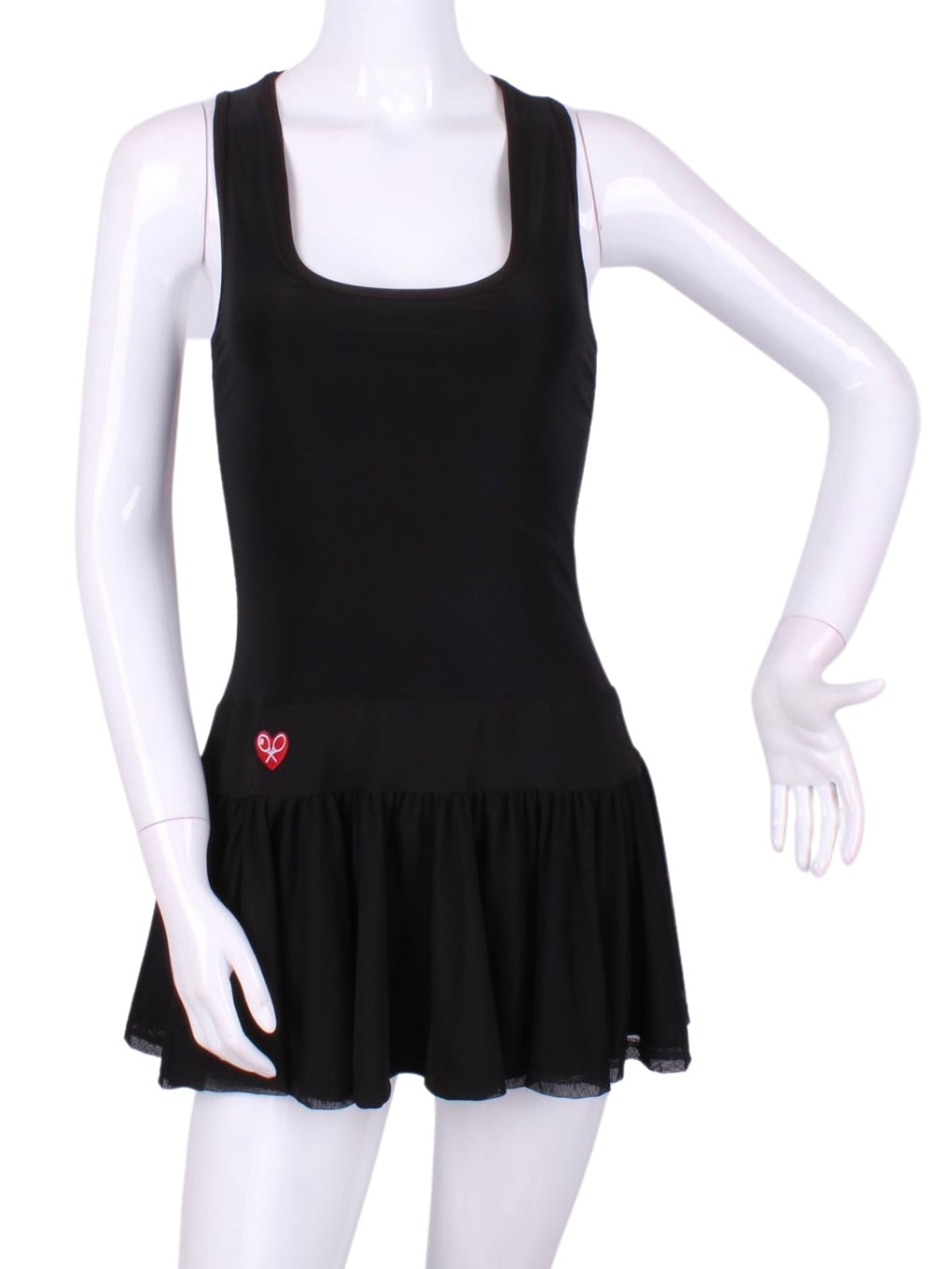The Sandra Dee Dress offers a playful, fun, and very flirty look. Our dress is fitted, and flares out at the skirt. It is perfect for tennis, running and golf (with our Leg Lengthening Leggings), and of course, a trip to your after-court party with your friends. It was designed for confident women like you!