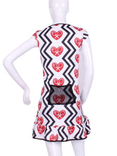Load image into Gallery viewer, Zig Zag Monroe Tennis Dress - I LOVE MY DOUBLES PARTNER!!!
