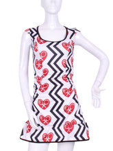Load image into Gallery viewer, Zig Zag Monroe Tennis Dress - I LOVE MY DOUBLES PARTNER!!!
