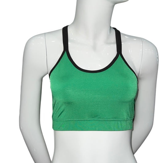 Green + Black Trim LOVE U Bra - I LOVE MY DOUBLES PARTNER!!!