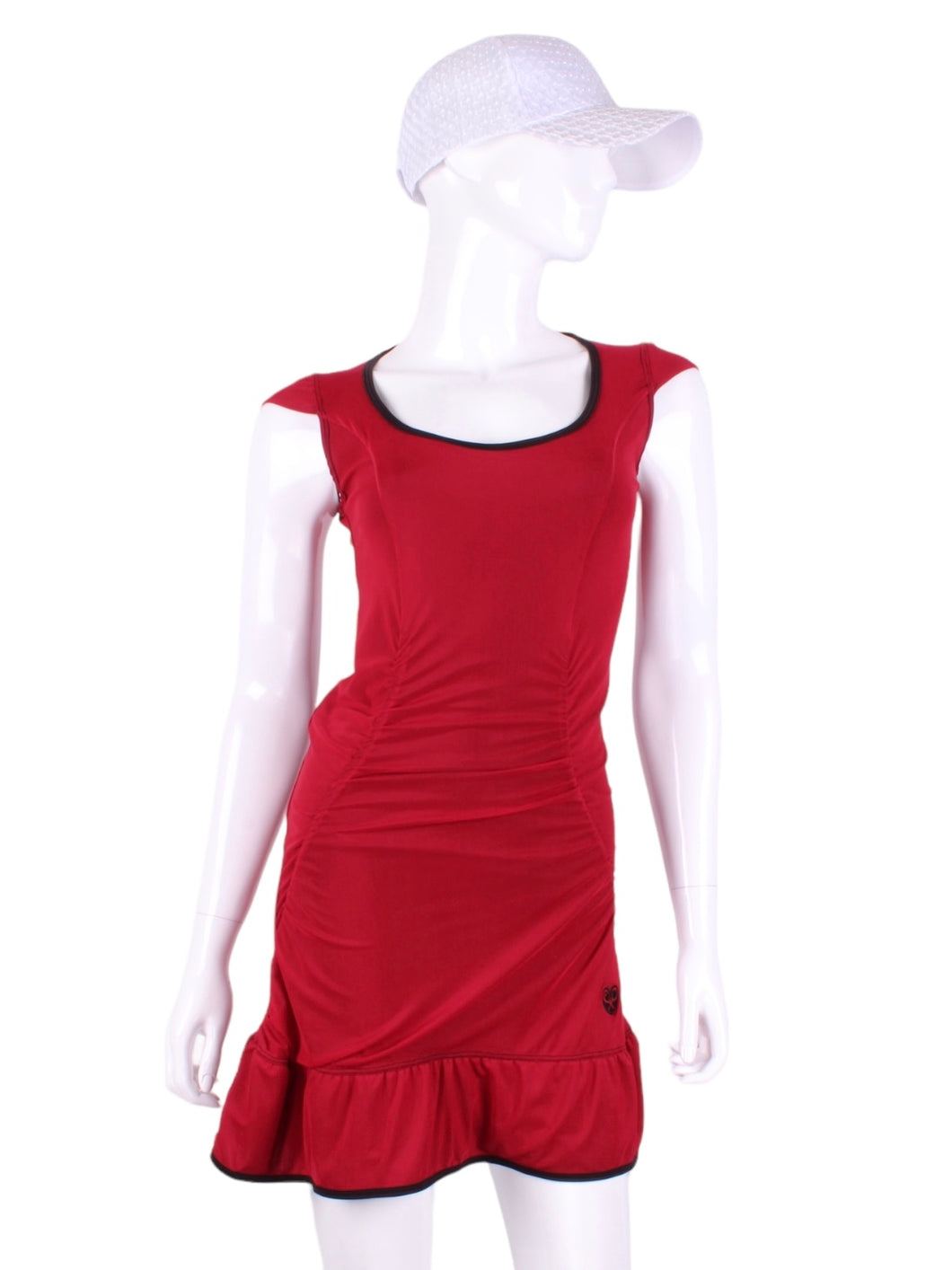 The Monroe Dress offers a little more coverage around the chest and the arms, but delicately shows your feminine curves. Our dress is fitted, and flares out at the skirt. It is perfect for tennis, running and golf, and of course, a trip to your after-court party with your friends. It was designed for confident women like you!