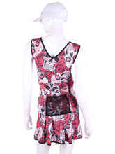 Load image into Gallery viewer, Limited The Skull + Roses Angelina Dress
